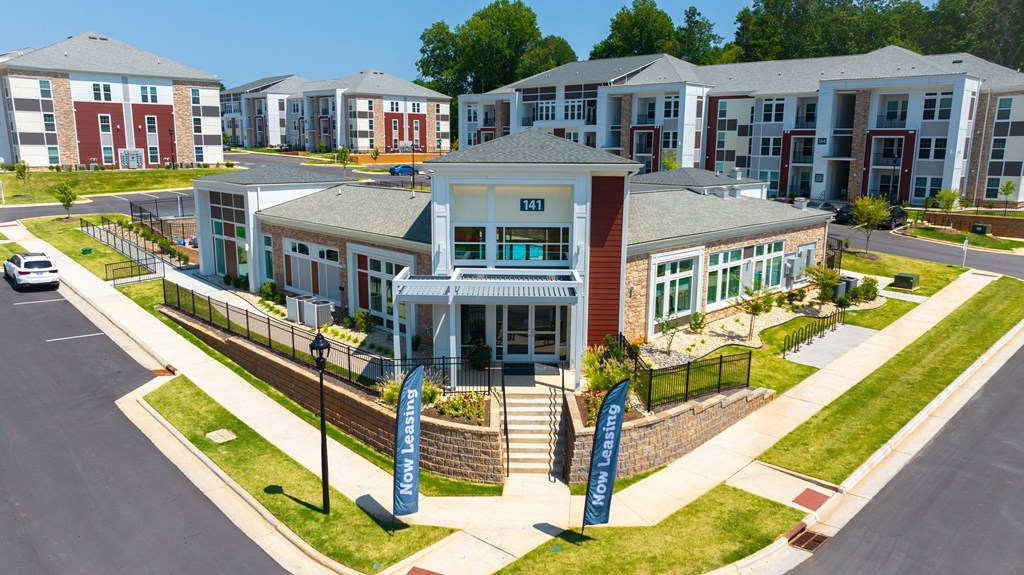 a building with a car parked in front of it