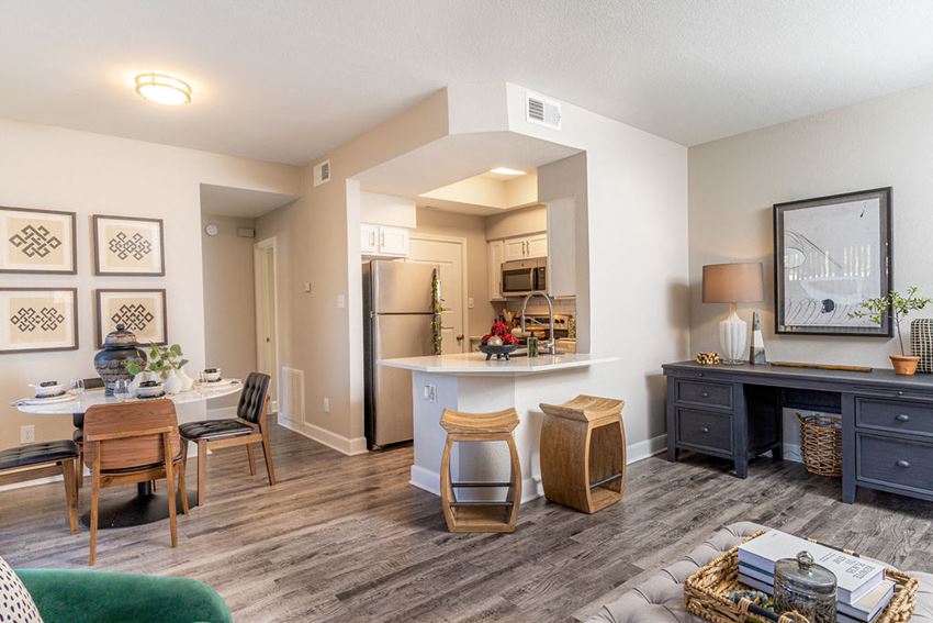 living room area in webster apartments