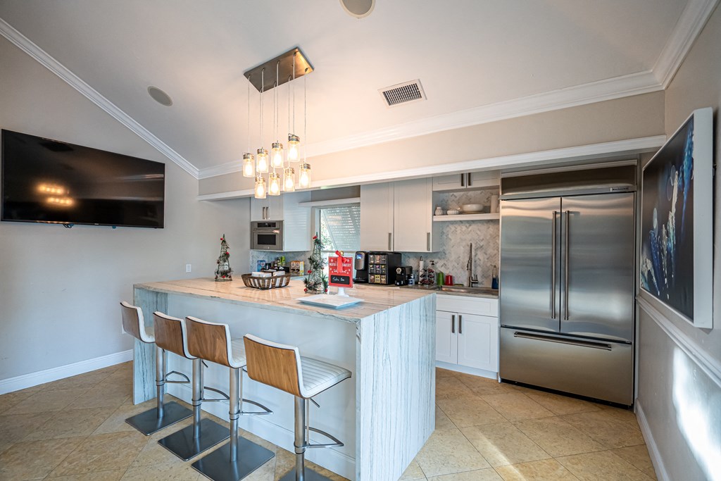 Resident Clubhouse Kitchen