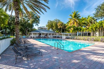 Outdoor resort style pool