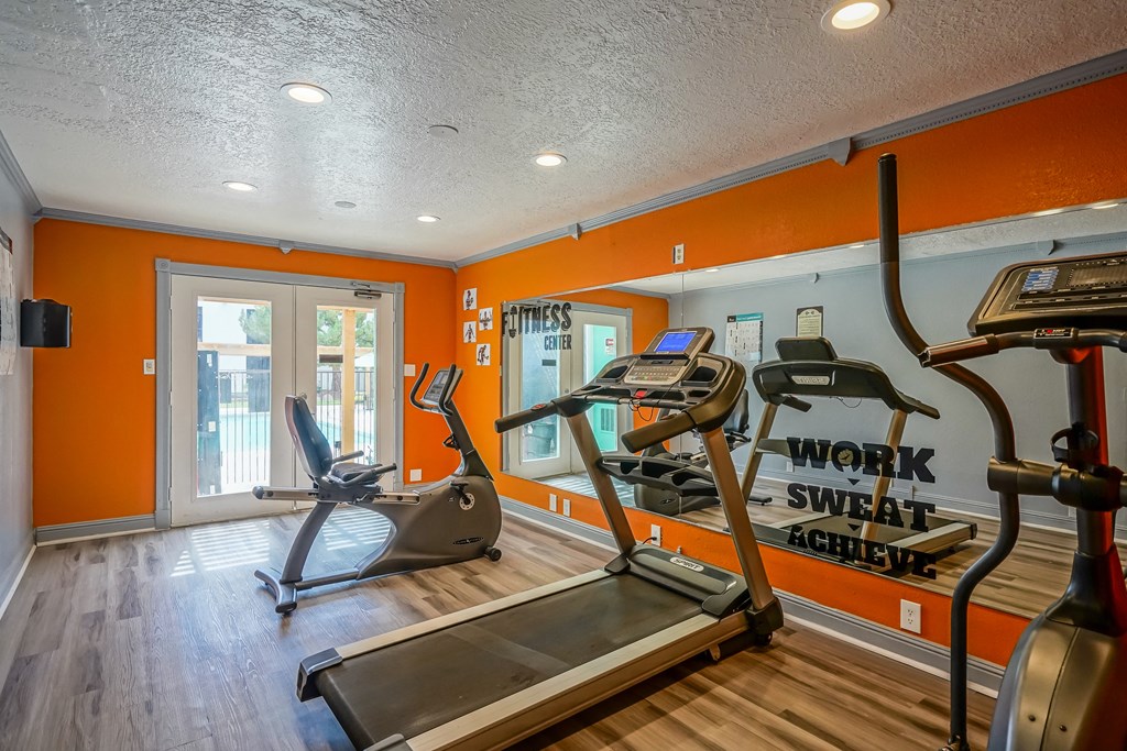 the gym at the royalton apartments