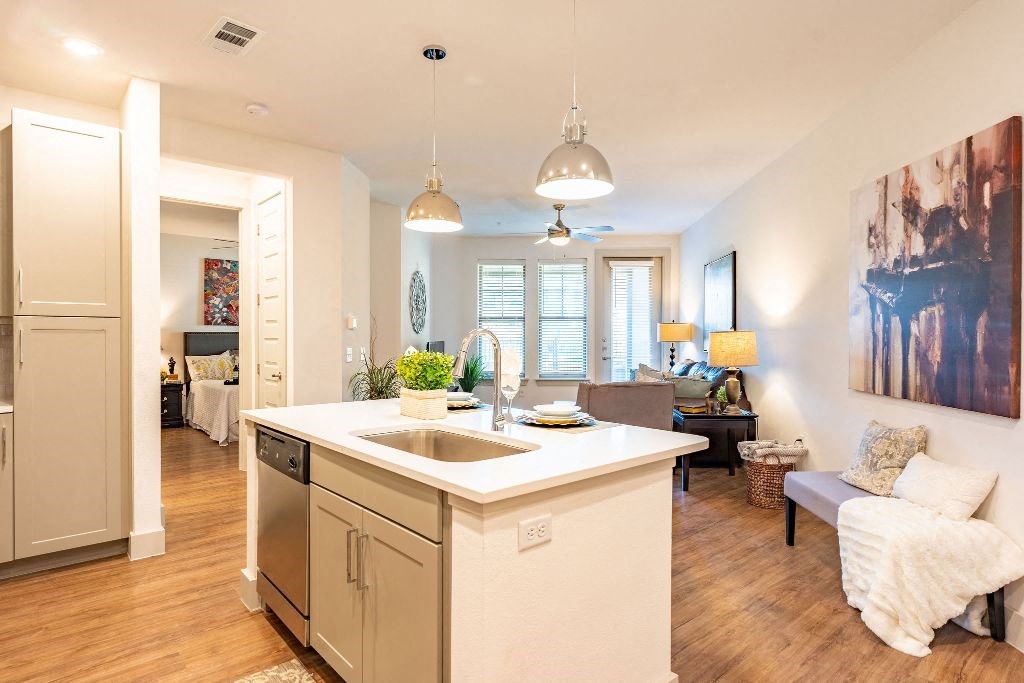 2 bedroom in modern midland texas apartment