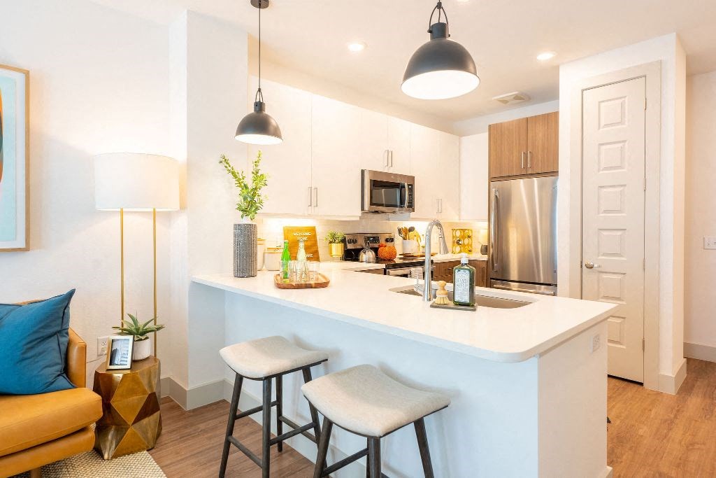 kitchen in midland texas apartment