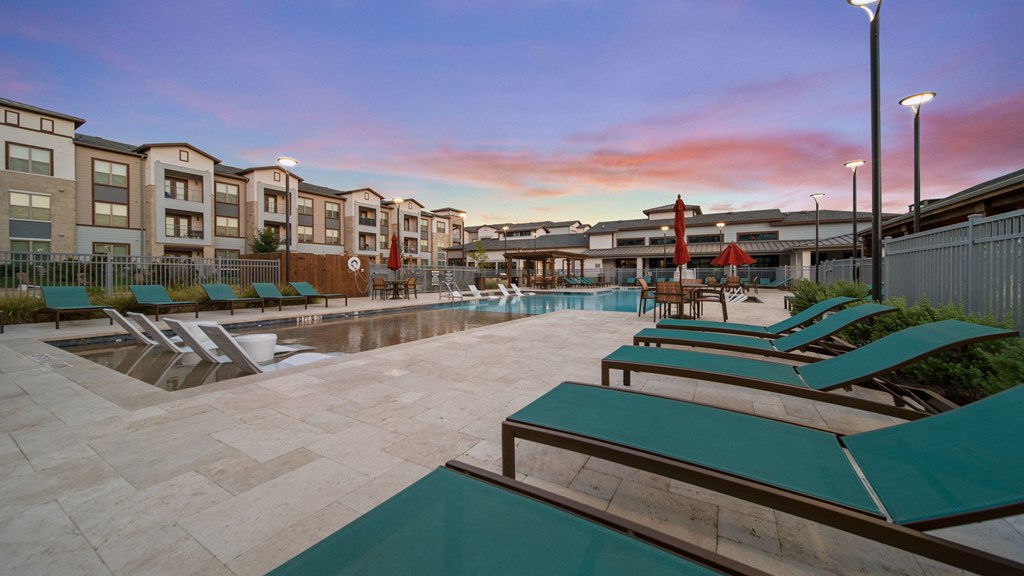 take a dip in our resort style swimming pool