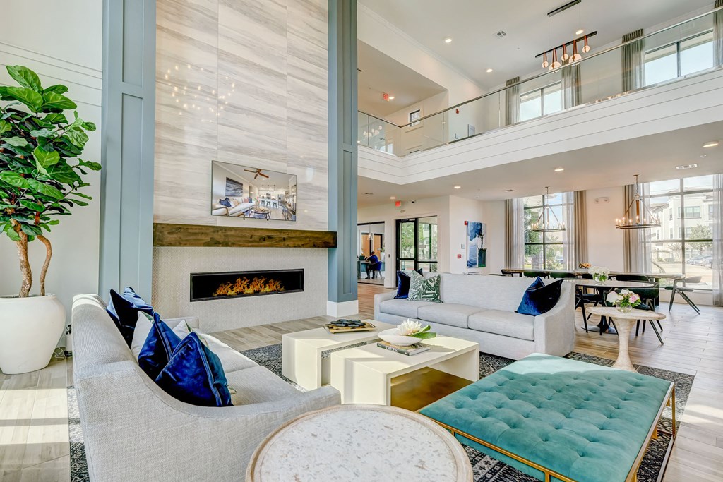 Clubhouse with view of Fireplace