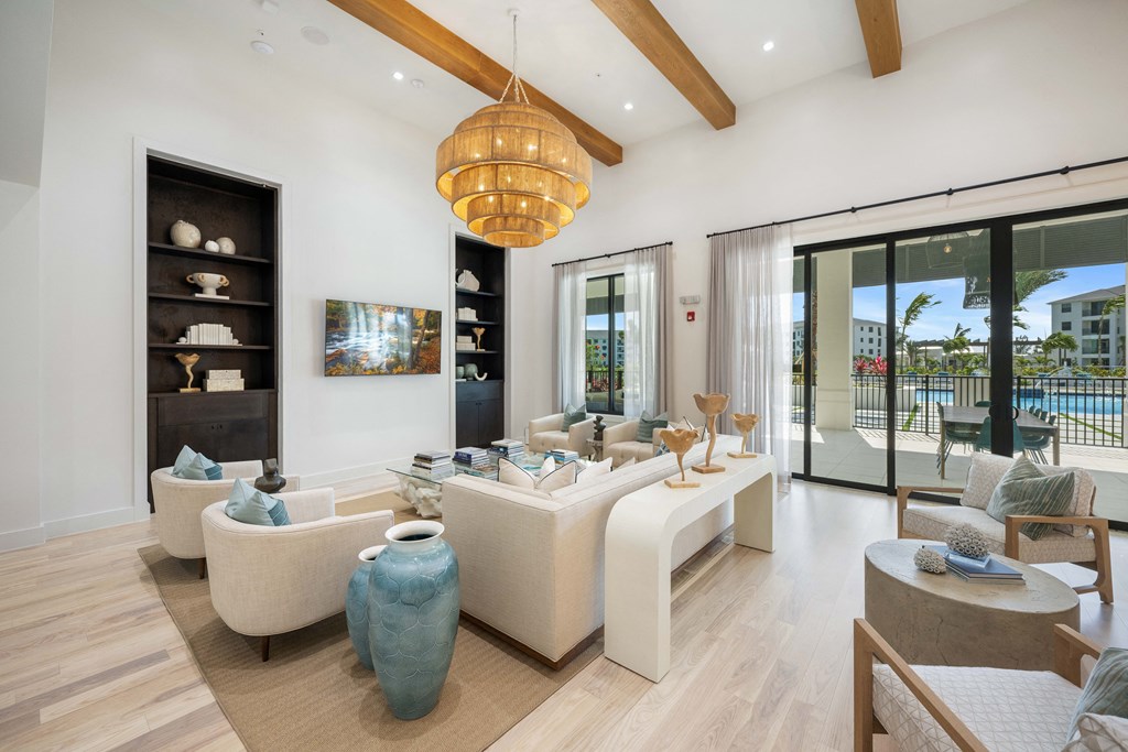 Leasing Office seating area