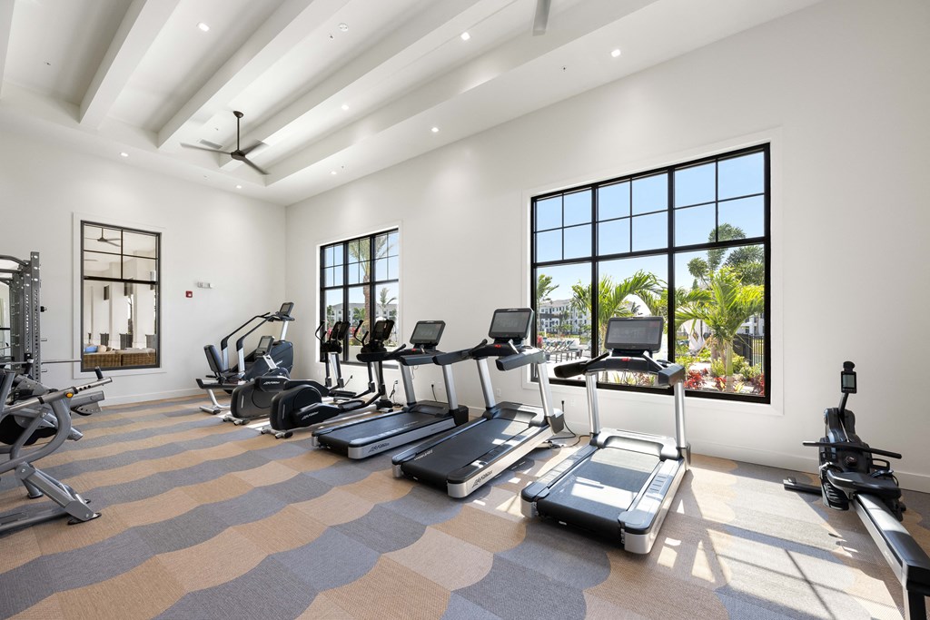 Resort style gym