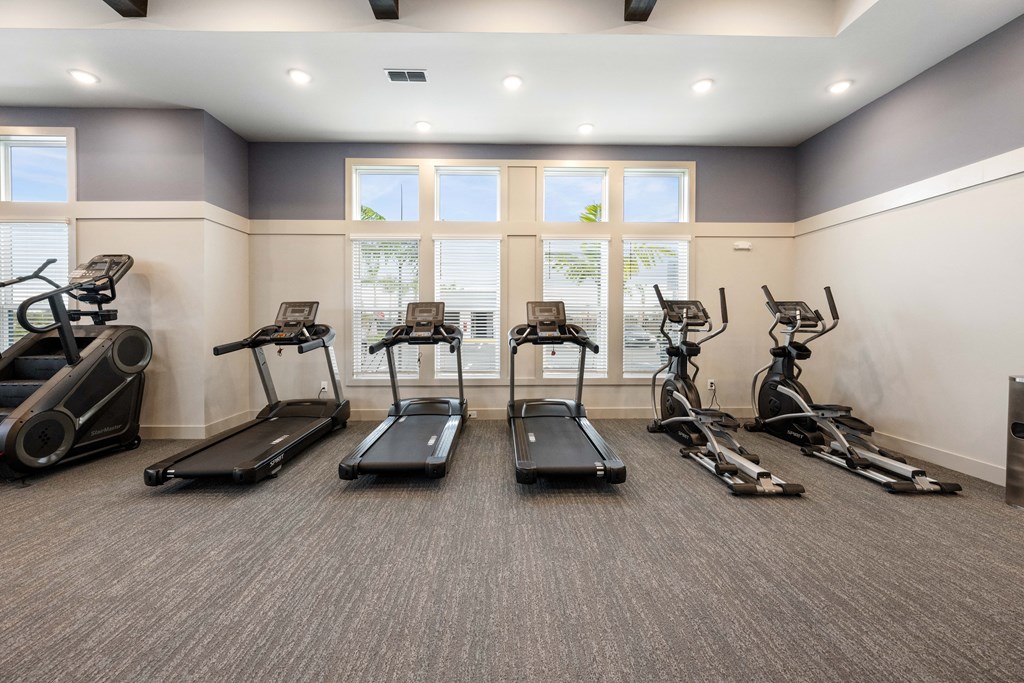 our state of the art gym is equipped with cardio equipment for your use