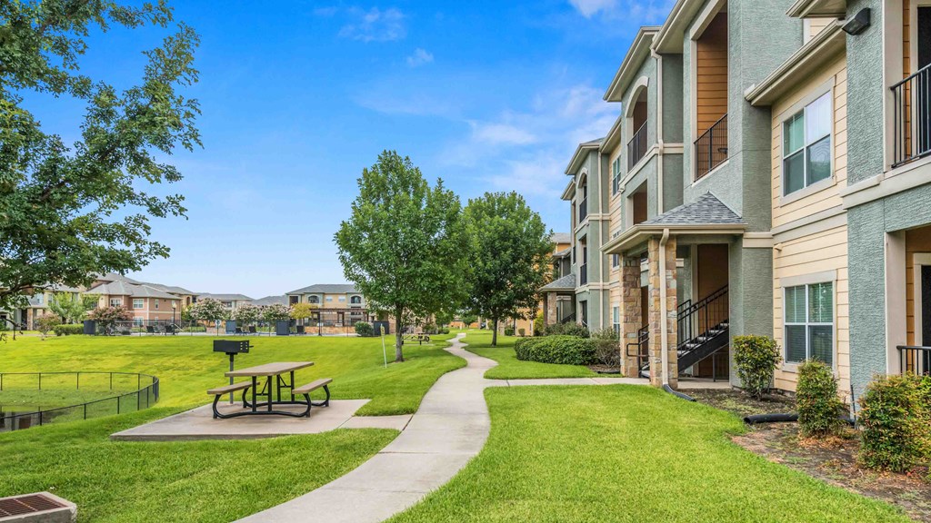 side walks for easy access around our facility