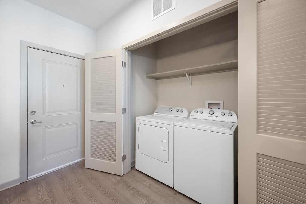 laundry room with a washer and dryer
