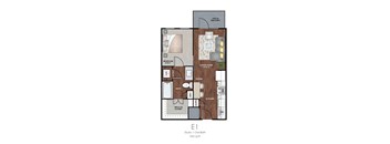 1 bedroom apartments humble