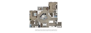 a 1 bedroom floor plan  summit  503 sq ft