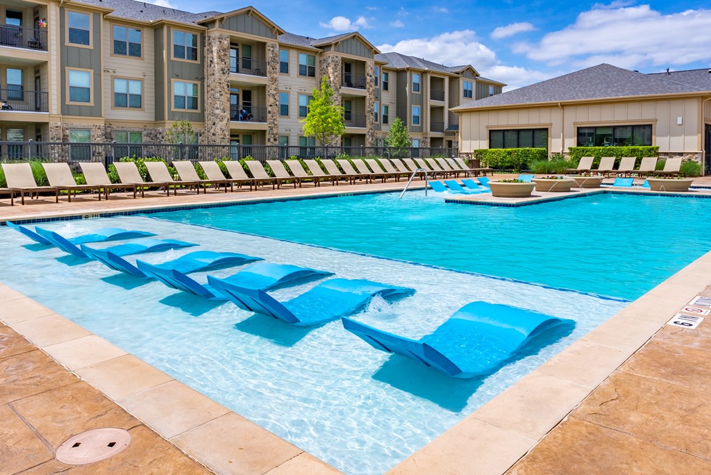 take a dip in our resort style swimming pool