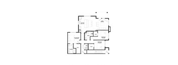 Floorplan C1 at Hermosa Village, Leander, TX, 78641