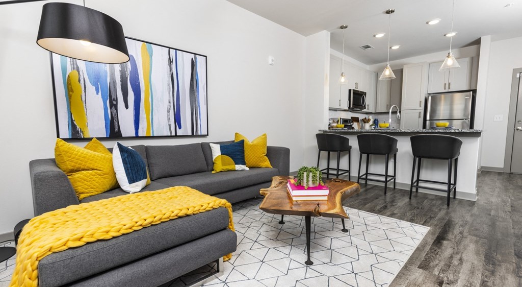 Model Unit Living Room