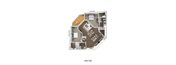 unit 2 of the unit 22 floor plan  apartment homes