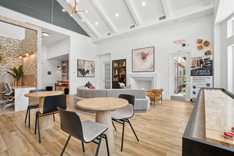Clubhouse With Shuffleboard at Greys Harbor at Lake Norman, Huntersville