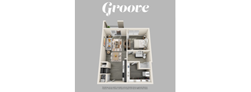 a floor plan of the grove