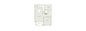 bedroom floor plan | the mansions on the park