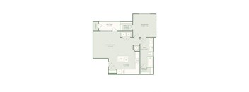 bedroom floor plan | the mansions on the park