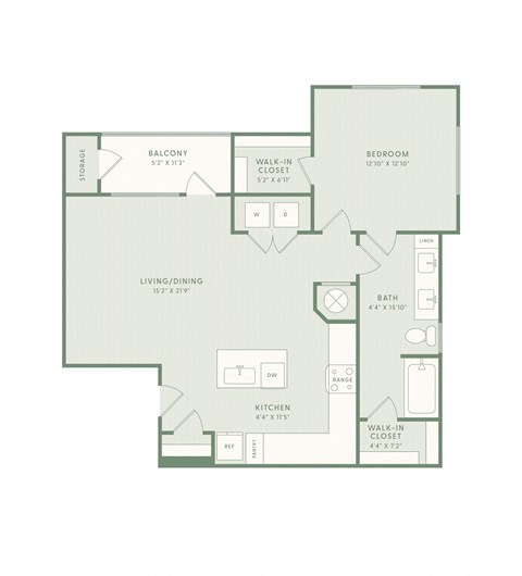 bedroom floor plan | the mansions on the park