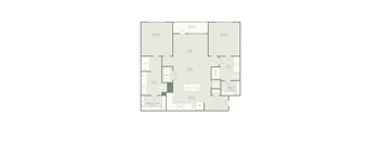 bedroom floor plan | the mansions on the park