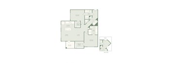 the residence at barrington apartments floor plan