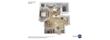 the outlook floor plan of 4 bedroom 2400 sq ft
