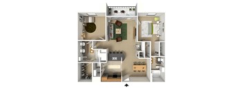 A series of images showing different room layouts.