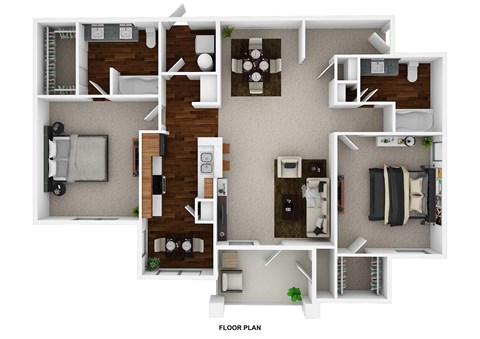 the floor plan of the 1100 sq ft