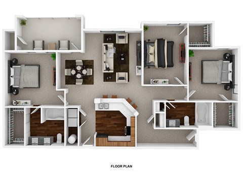 the floor plan of the 840 sq ft