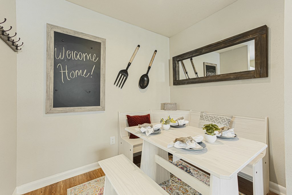 Separate Dining area at Cashel Springs, Houston