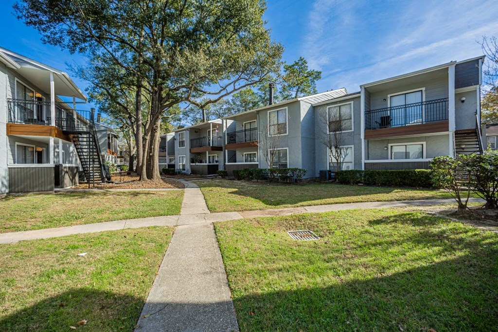 Sunny day exterior view  at Cashel Springs, Texas, 77069