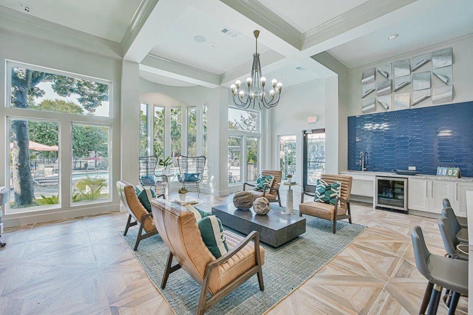 brown chairs in our lounge