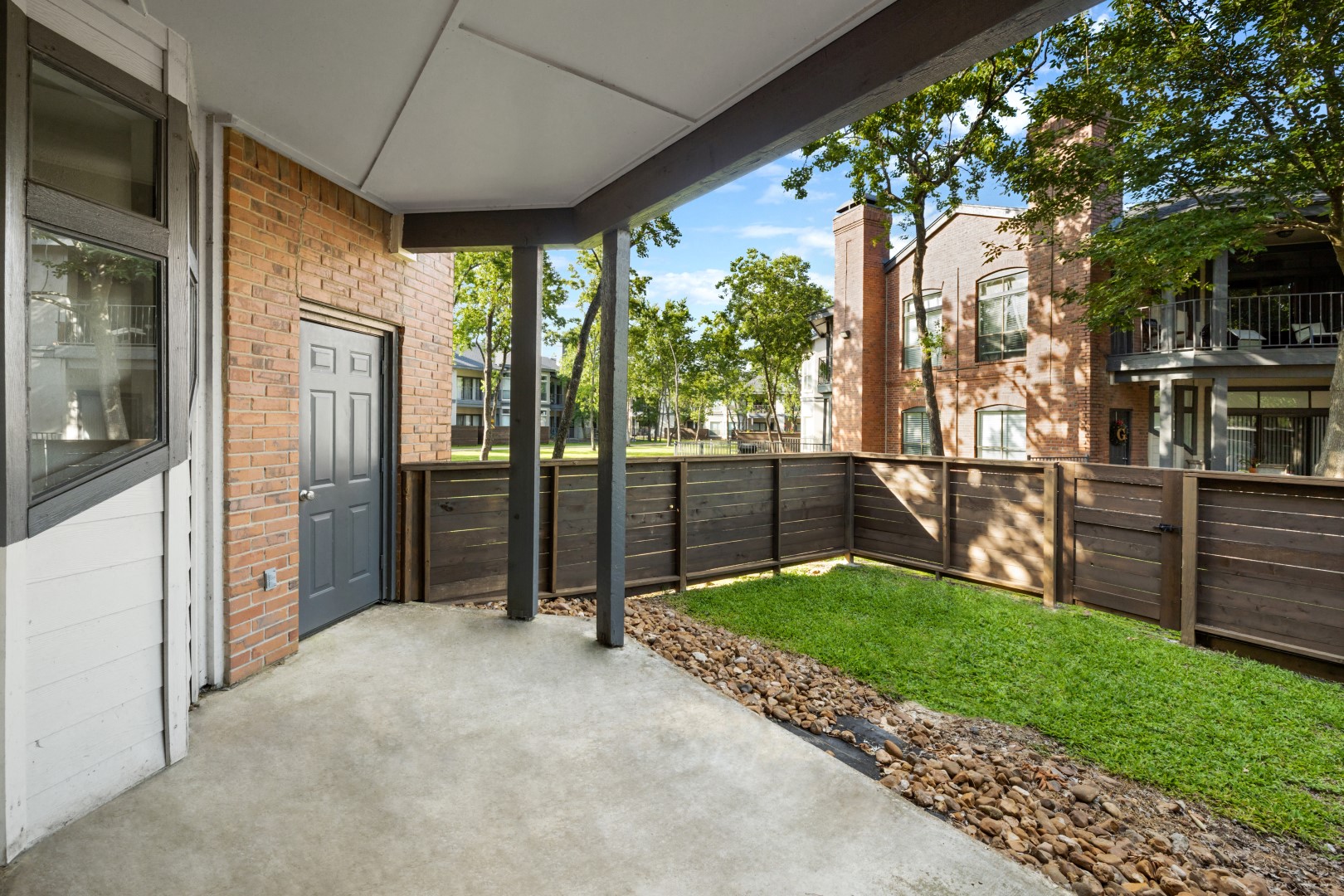 patio in webster apartments