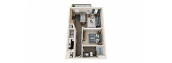 a1 floor plan in irving tx apartments