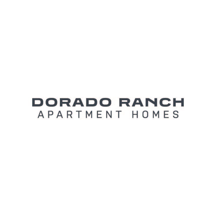 A logo for Dorado Ranch Apartment Homes.
