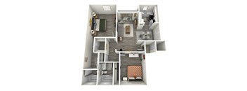 our apartments showcase a flexibility with our floor plans