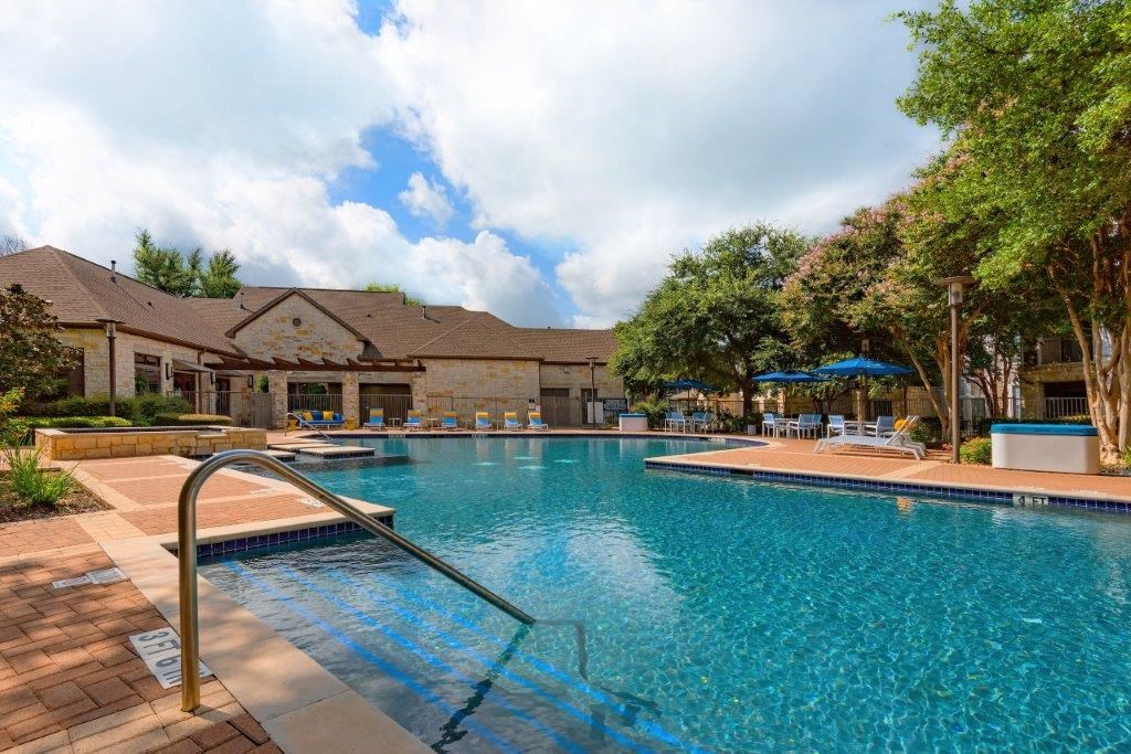 entrance to our pool side