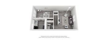 a stylized floor plan of a103 sq ft