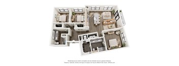 a234 floor plan  1 bedroom  460 sq ft