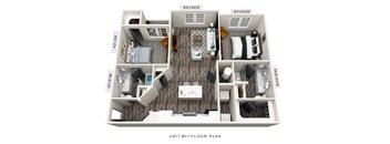 bedroom floor plan anting 2x2 floorplan, opens a dialog.