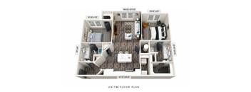 bedroom floor plan, opens a dialog.