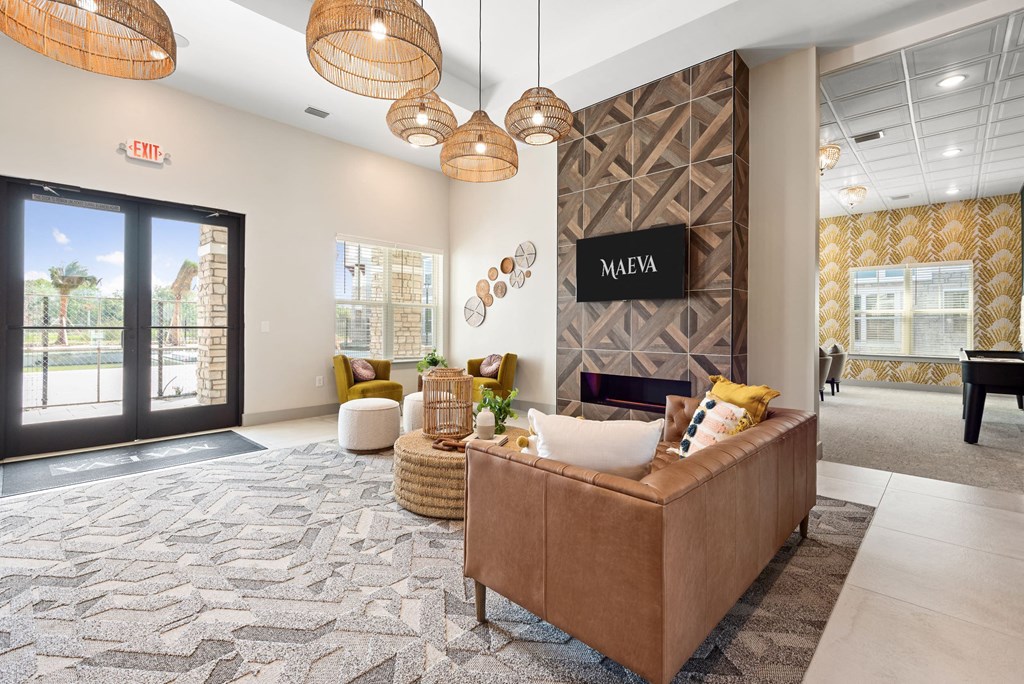 the preserve at ballantyne commons community lobby