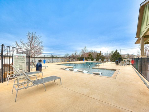 the swimming pool at the resort at governors crossing