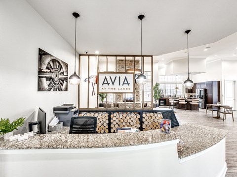 the reserve at bucklin hill leasing office and lobby