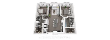 a 1 bedroom floor plan  sierra  2100 sq ft