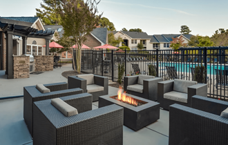 outdoor fire pit