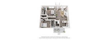 a 1 bedroom floor plan  villas at spring creek