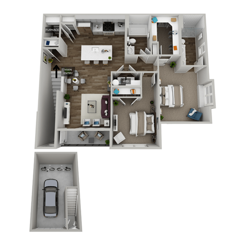 bedroom floor plan anjou 412 sq.ft. a, opens a dialog